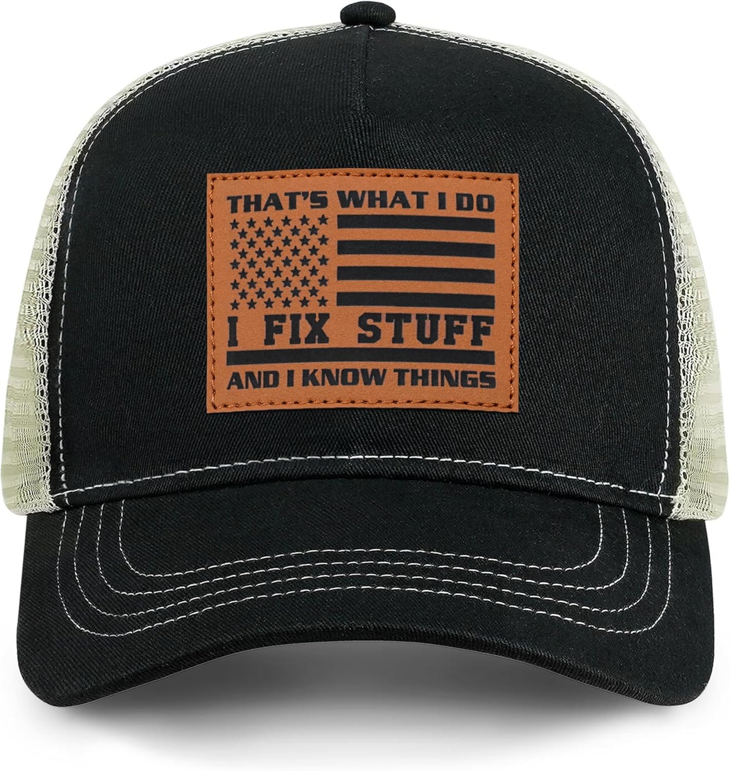 Gifts for Men Who Have Everything, Birthday Gifts for Dad Husband Him, That's What I Do I Fix Stuff and I Know Things Hat