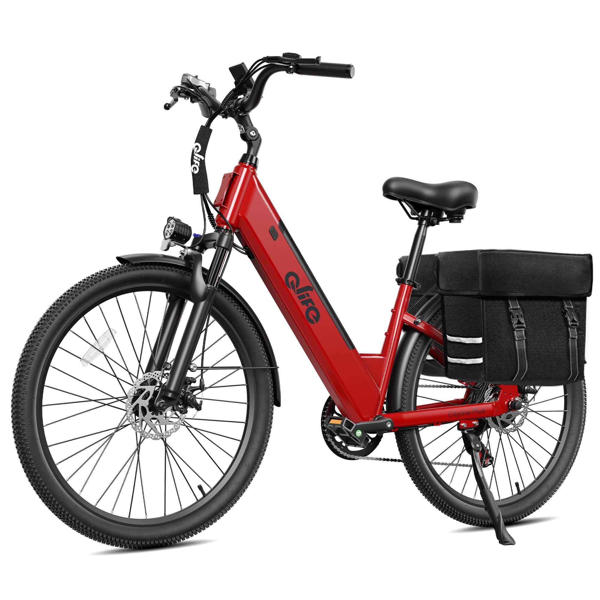 Qlife Cityone 2.0/Cityone Plus Electric Bike for Adults-1200W Peak Motor