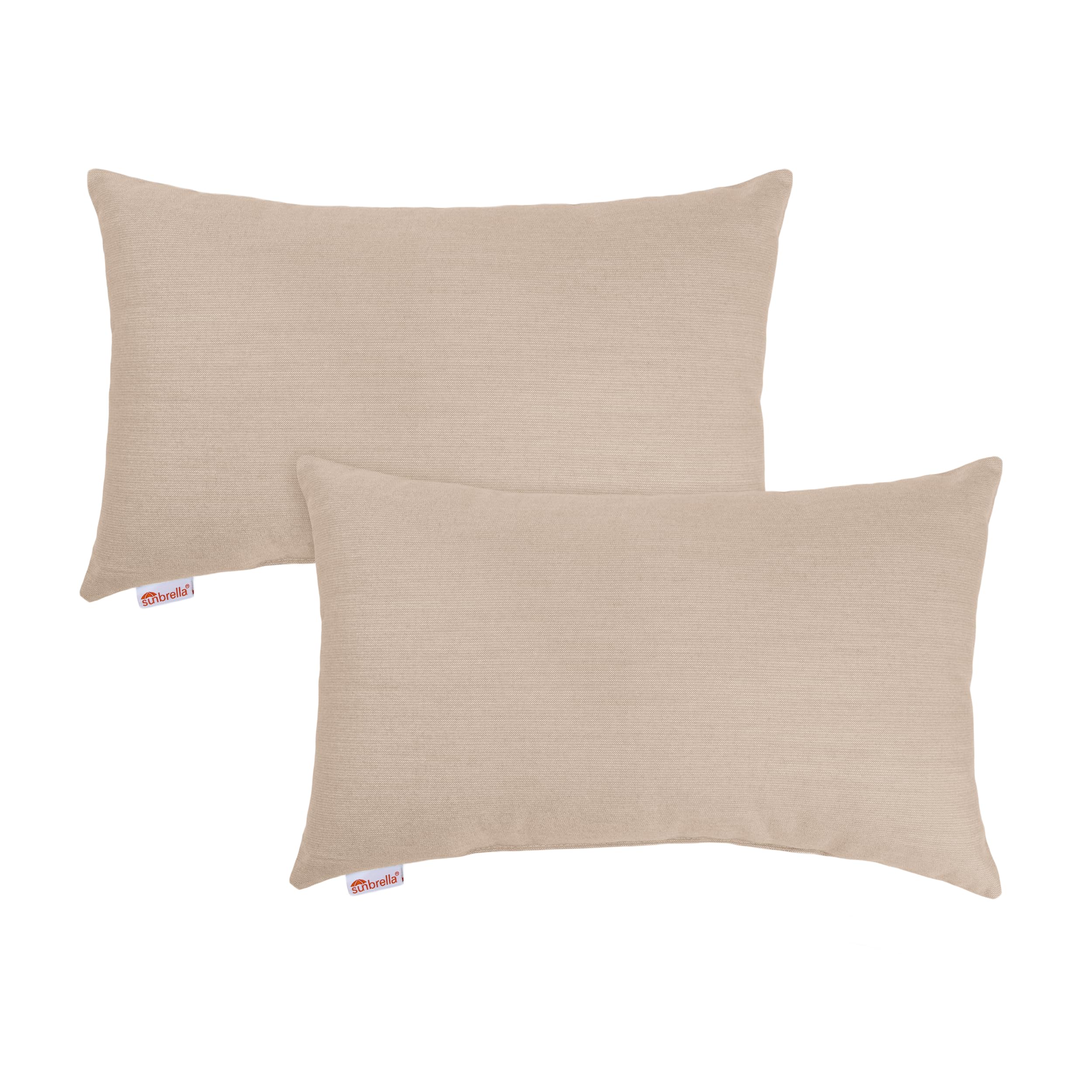 Austin Horn Classics Knife Edge Filled Pillows, 13"x20", Sand 2 Count