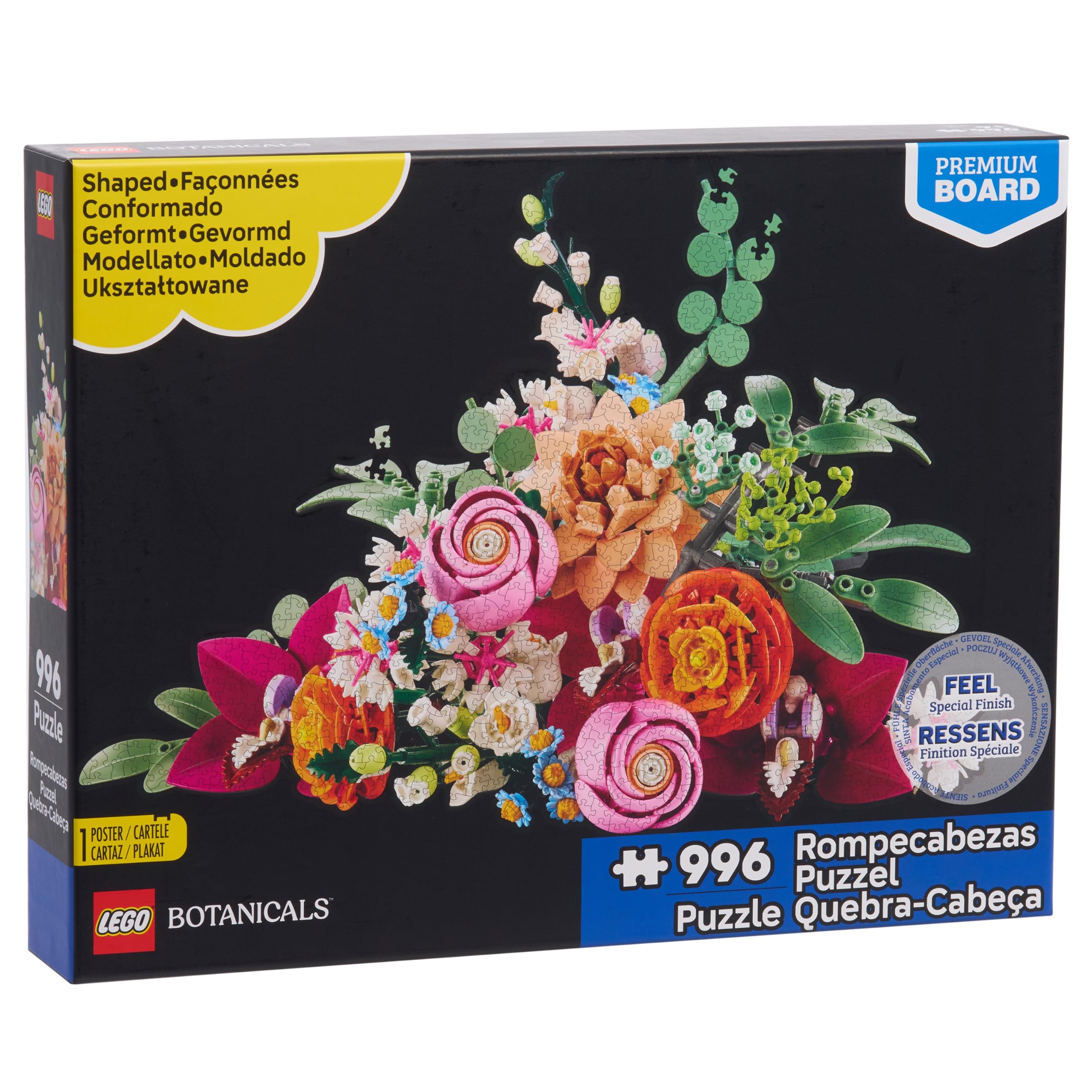 LEGO Botanicals Pink Bouquet Jigsaw Puzzle — image 1