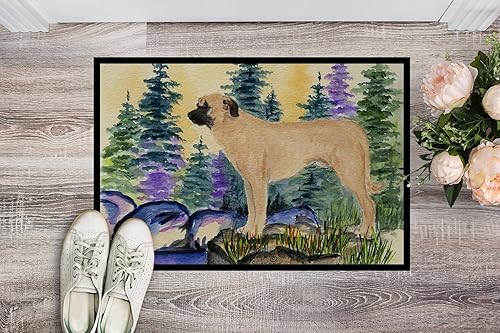 Miniatura 3 de Caroline's Treasures SS8012MAT - Tapete de pastor de Anatolia de 18 x 27 pulgadas, tapete para puerta delantera, interior y exterior, para entrada,