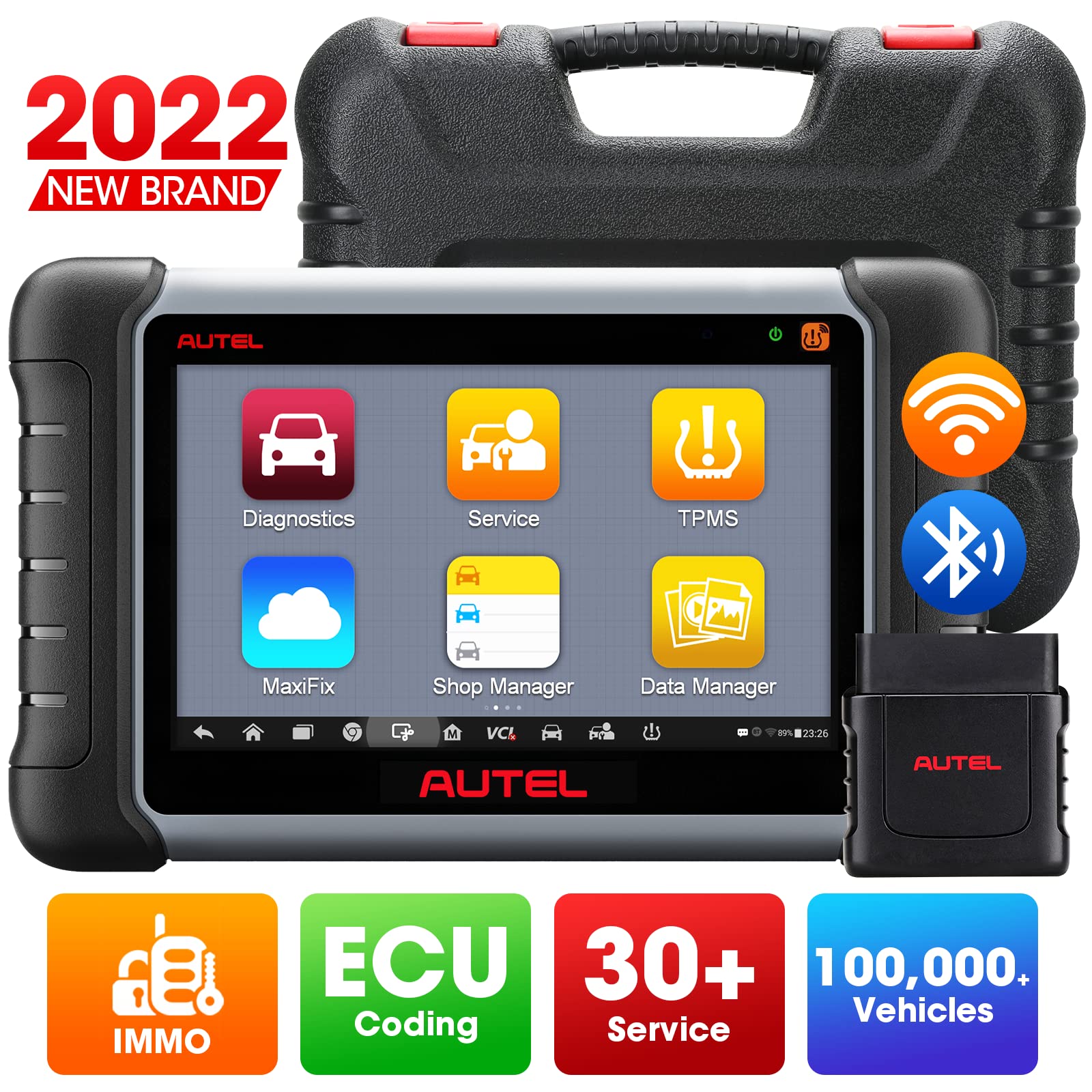 Autel MaxiPRO MP808TS Diagnostic Scanner: 2022 Newest OBD2 Auto Scanner and TPMS Programming Tool wi