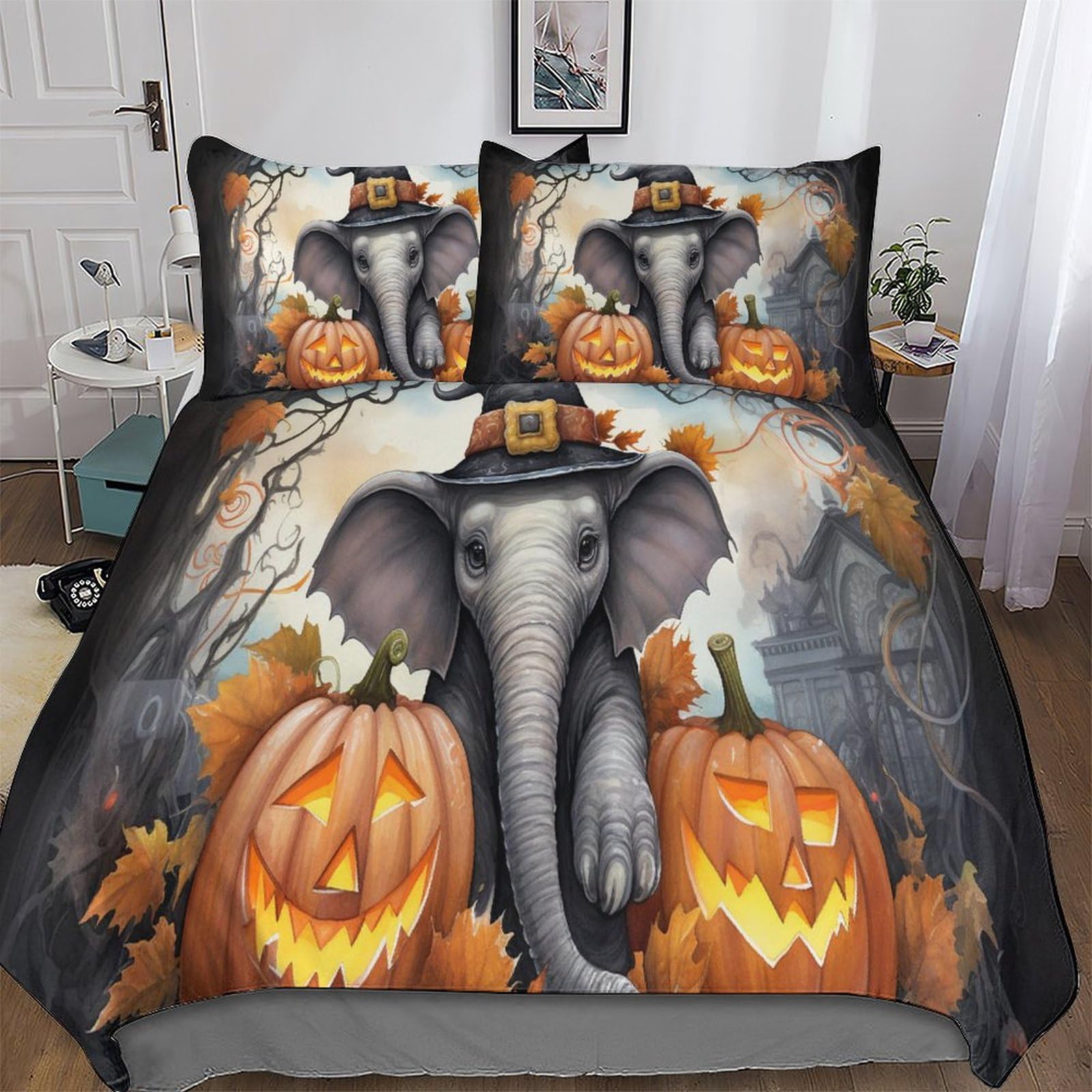 Housse de couette éléphant 3D pour créer une ambiance évasion dans votre lit