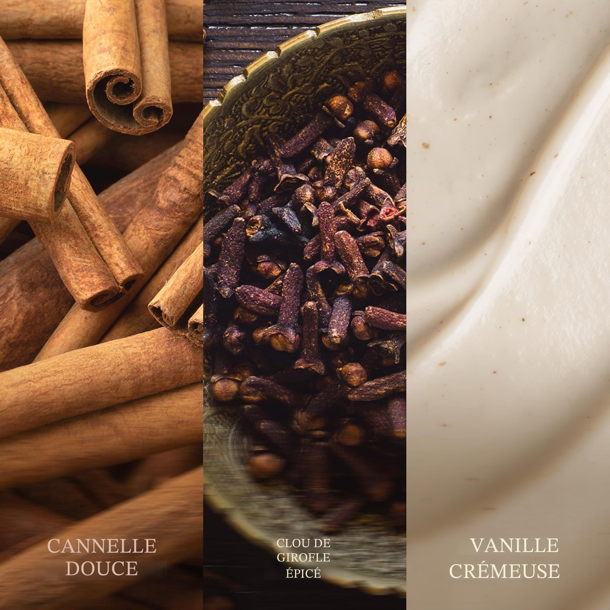 WoodWick Bougie parfumée grand format sablier | Cannelle Chaï | avec mèche crépitante | Durée de combustion : jusqu’à 130 heures
