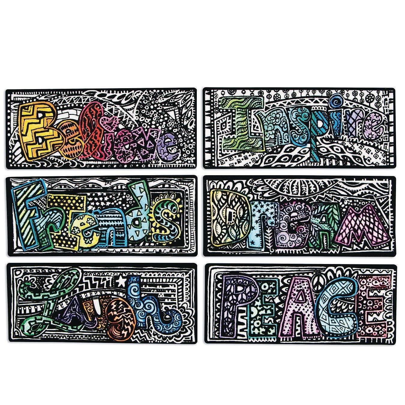 Velvet Art Magnets