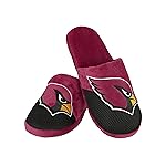 FOCO Carolina Panthers NFL Mens Logo Staycation Slippers - M