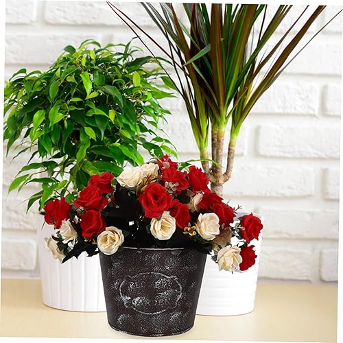 Miniatura 5 de Maceta de hierro para decoración del hogar, maceta de hierro para decoración del hogar, maceta de interior, maceta para interiores, florero colgante