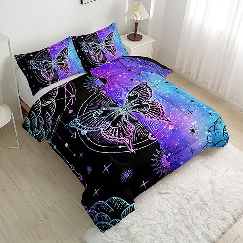 Vista 38 de CVHOUSE Juego de edredón de caballo rosa, tamaño individual, juego de ropa de cama de caballo rosa, juego de edredón suave y transpirable para niños