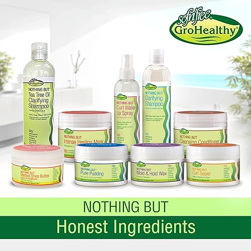 Miniatura 7 de Sof N Free Nothing but Melted Shea Butter - Acondicionador sin enjuague, 8.8 onzas
