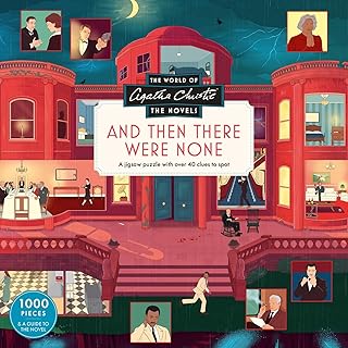 Comprar The World of Agatha Christie and Then There Were None 1000 Piece Puzzle: Illustrated by Ruby Ash