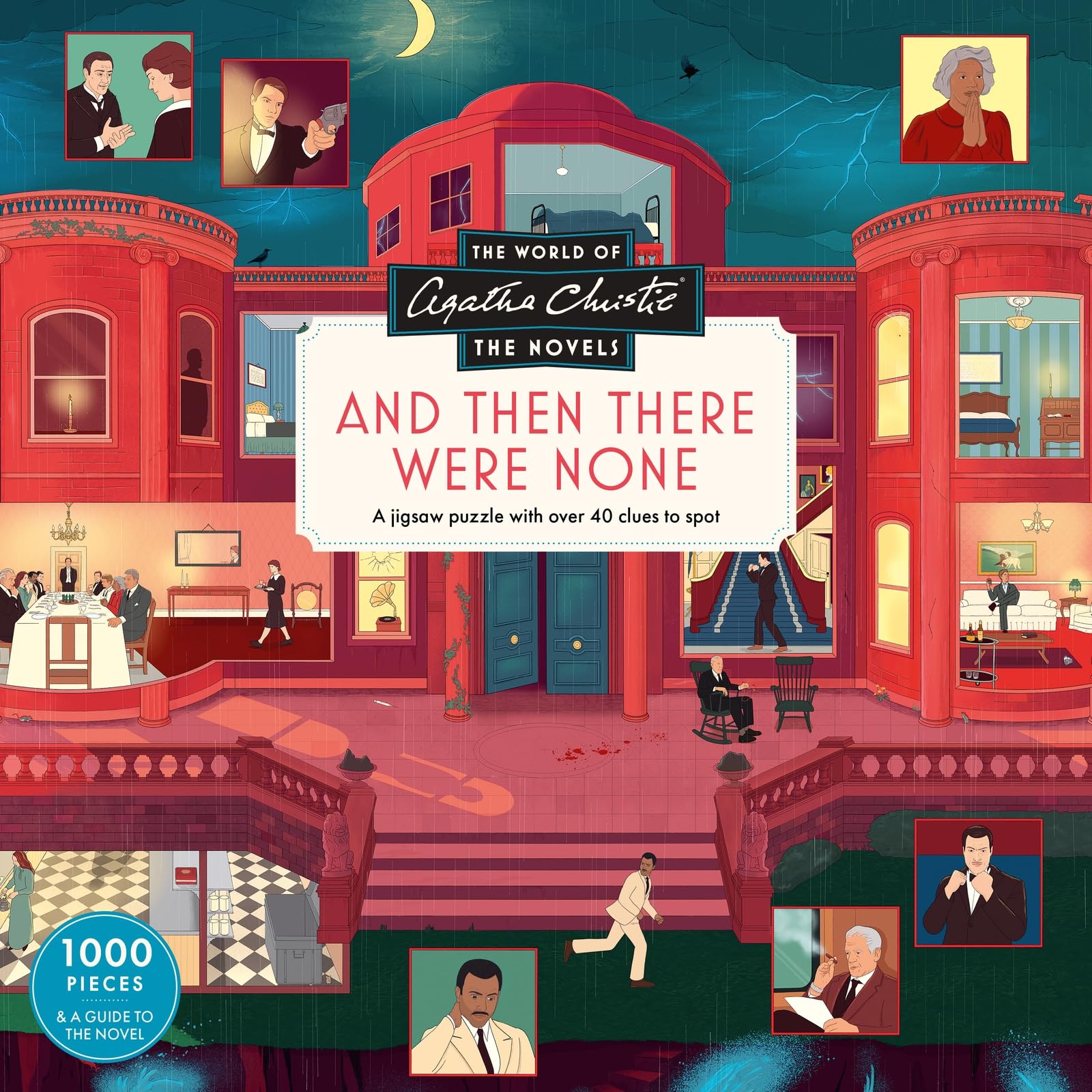 Laurence King Jigsaw Puzzle And Then There Were None (1000‑Piece Puzzle)
