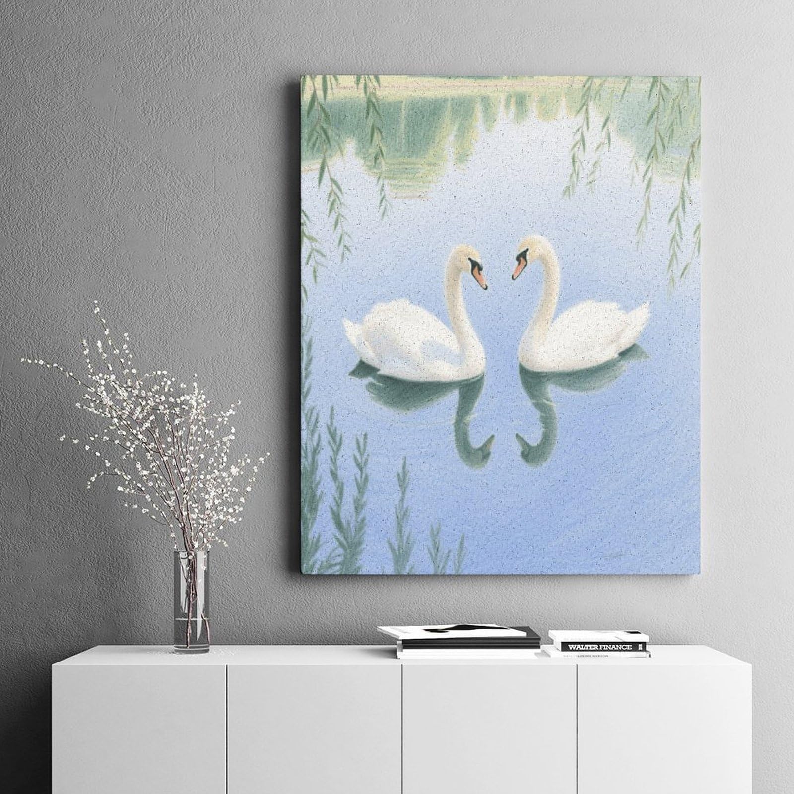 KOAYUBFC Malen nach Zahlen für Erwachsene, Anfänger, Erwachsene, Malen nach Zahlen, Kits auf Leinwand, Acryl-Ölfarben, Malerei mit Pinseln als Geschenk, Wanddekoration