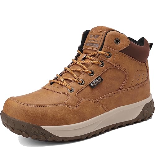 ARRIGO BELLO Mens Snow Boots Warm Fur Lined Hiking Boot for Men Winter Anti Slip Outdoor Trekking Shoe Size 8-12