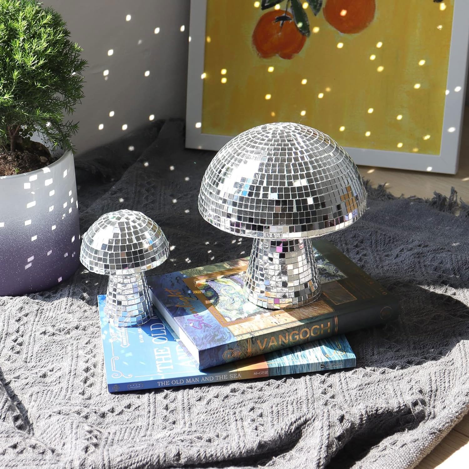 Palla da Discoteca,Disco Mirror Ball,Specchio Decorativo Sfera,Sfere da Discoteca a Specchio,per Decorazione Dell'Albero di Natale,Decorazioni per Feste Scintillanti