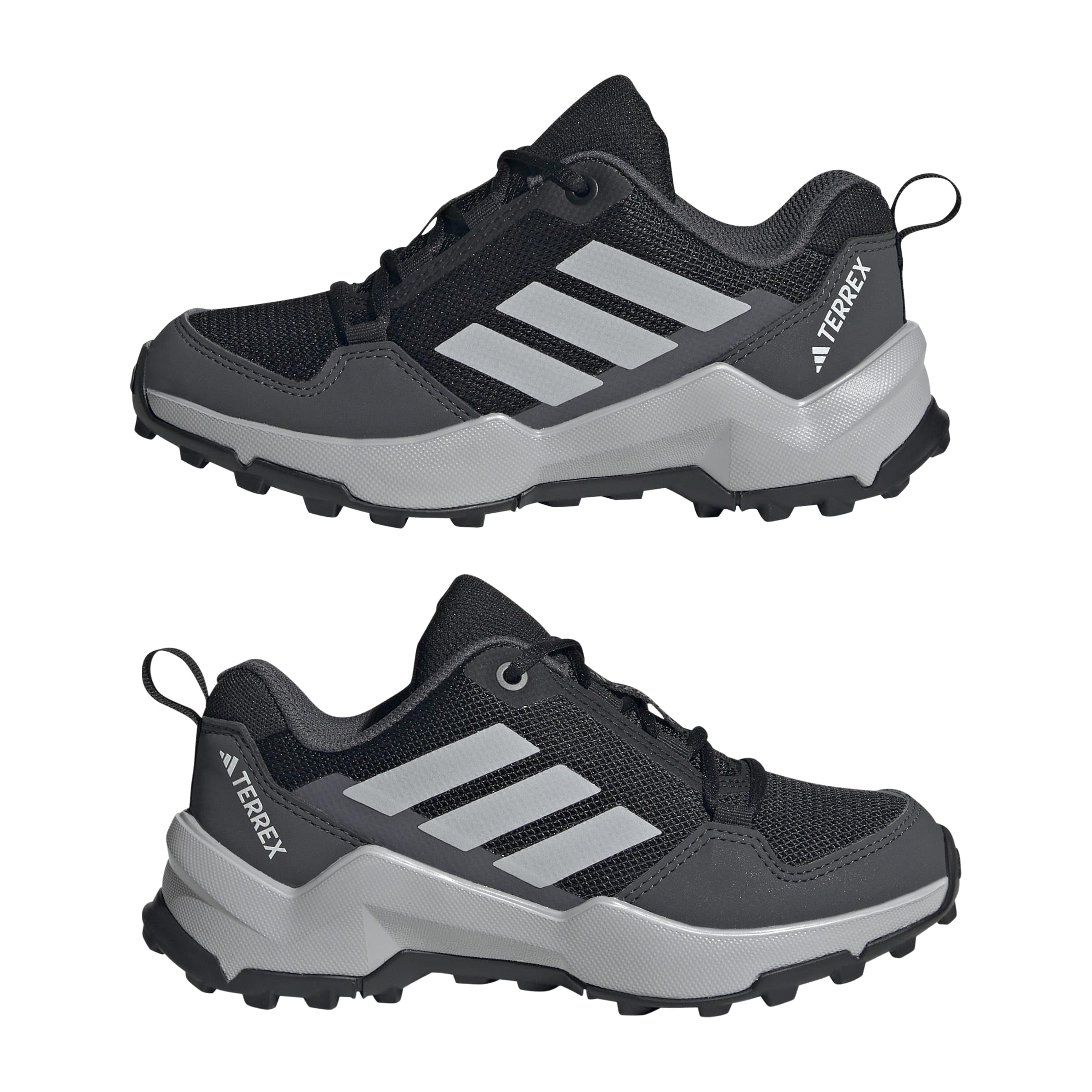 adidas Unisex niños Terrex Ax4S Hiking Kids Shoes, Core Black/Grey Two/Grey Six, 34 EU