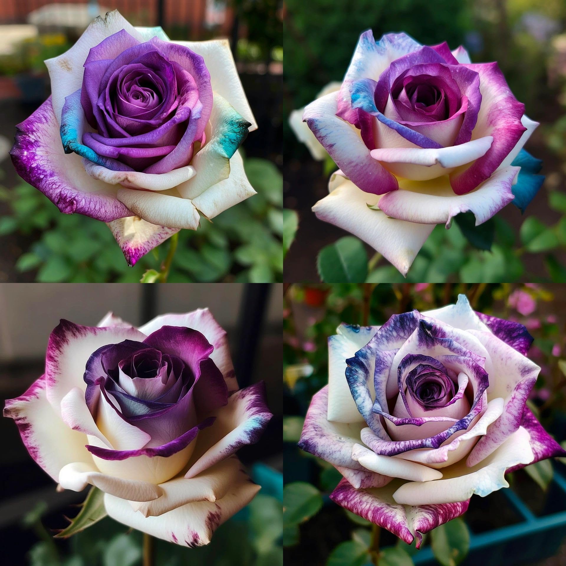Unique Rose Bulbs for Planting Now UK Perennial Ornamental Greening Flower Display Natural Organic Excellent Good for Containers Cold-Resistant Rapid Growth Easy Planting-1bulb-F