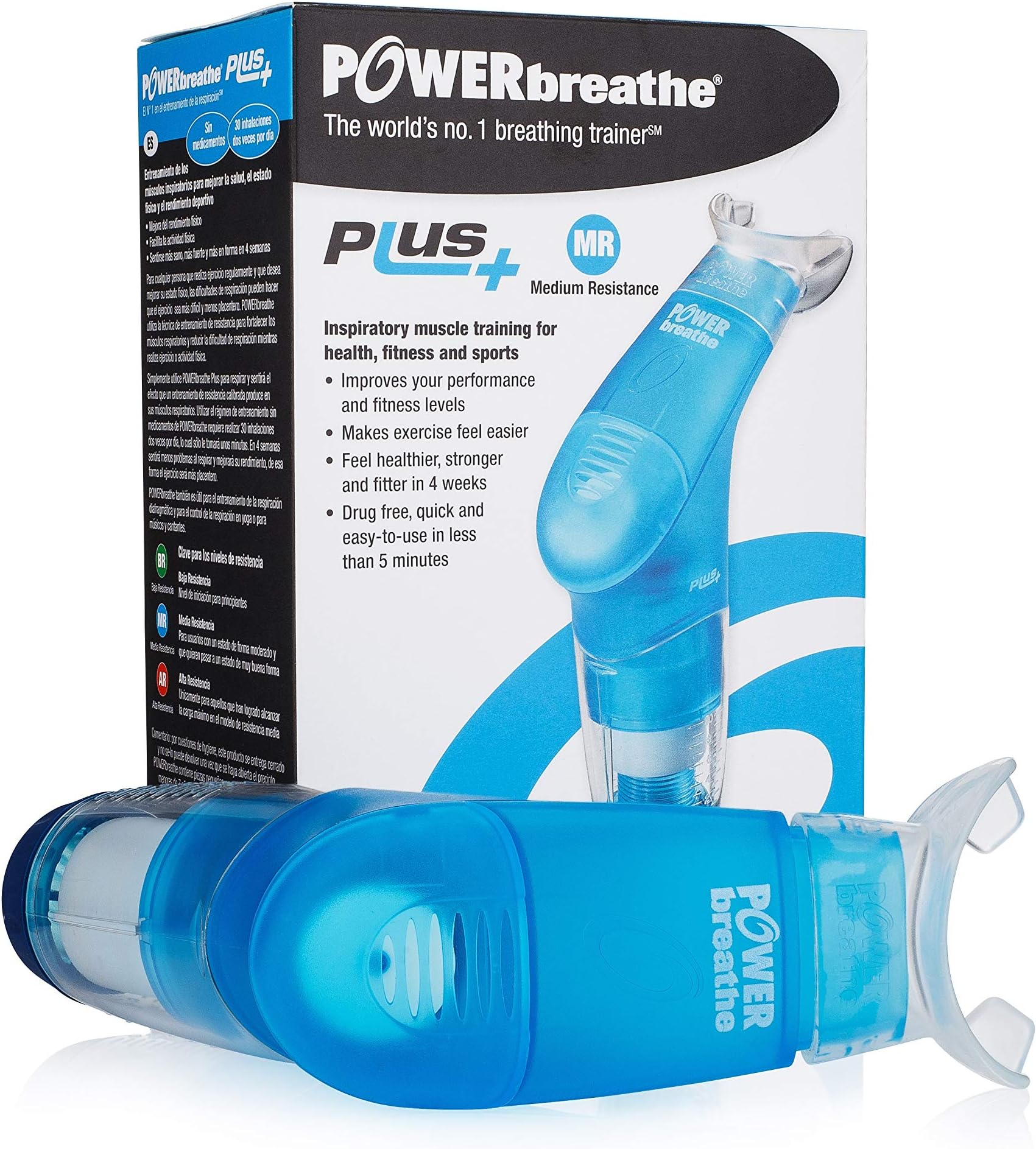 POWERbreathe - Blue, Medium Resistance