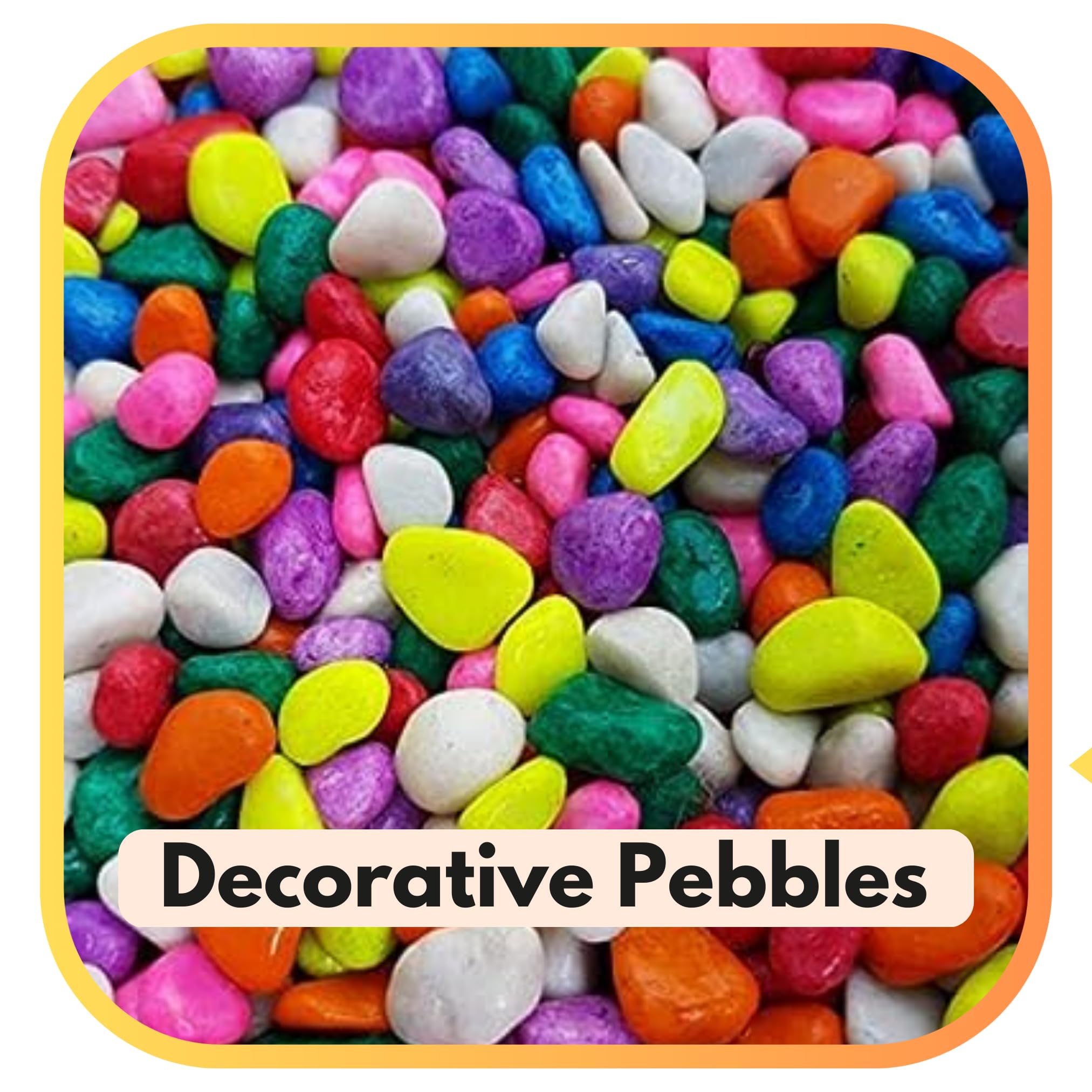 See full amazon price history chart for SS Organic Multi-Color Decorative Pebbles for Garden | Lawn | Aquarium Decoration Glossy Stones for Home Outdoor Decorative,Table,Plants Pots,Vase Fillers, Aquarium Fish Tank (1 Kg) SS Organic Multi-Color Decorative Pebbles for Garden | Lawn | Aquarium Decoration Glossy Stones for Home Outdoor Decorative,Table,Plants Pots,Vase Fillers, Aquarium Fish Tank (1 Kg) (B0CGP3V7KS) Amazon Price History, Amazon Price Tracker