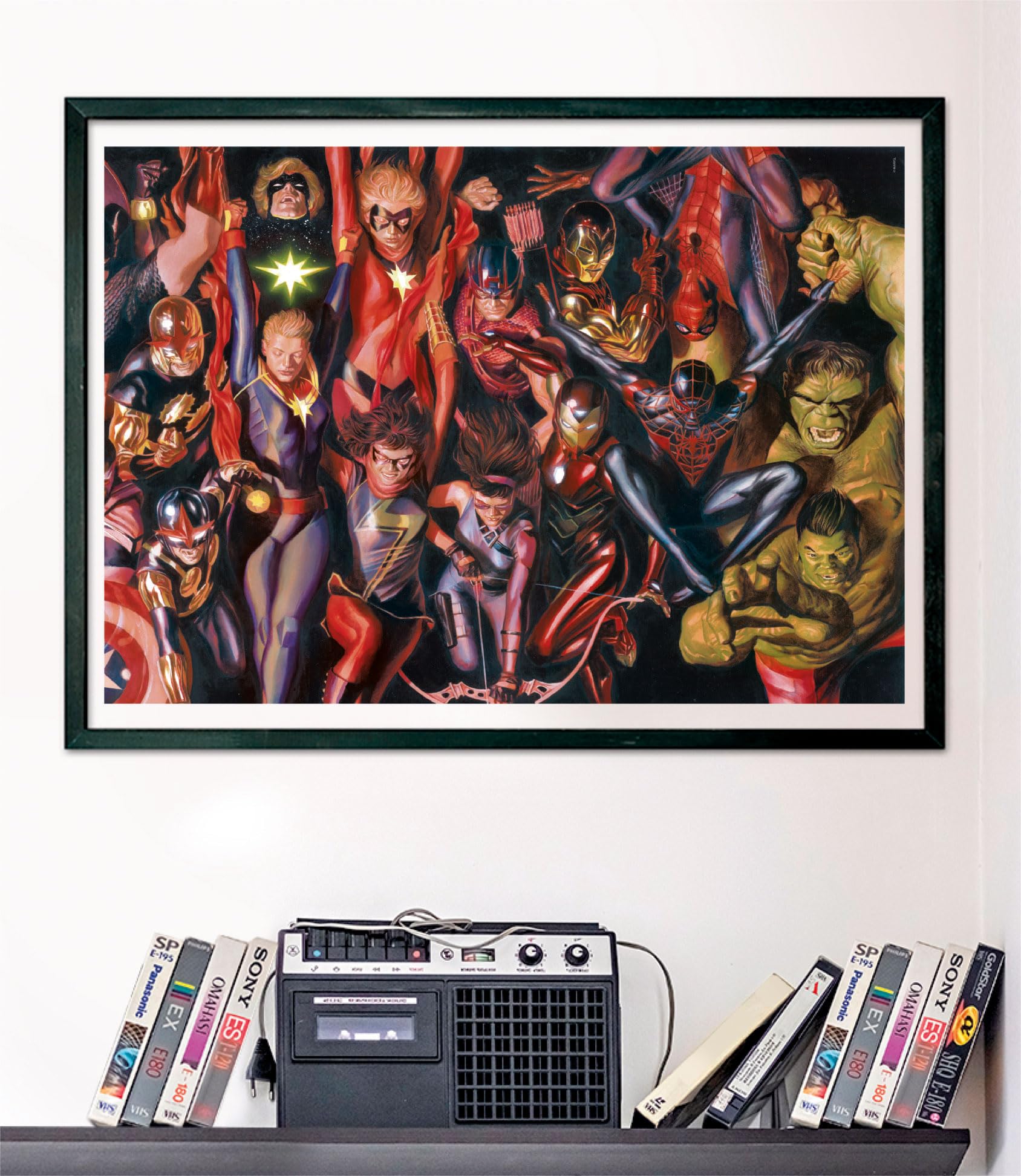Amazon.com: Clementoni Marvel 1000-Piece Jigsaw Puzzle - Adult