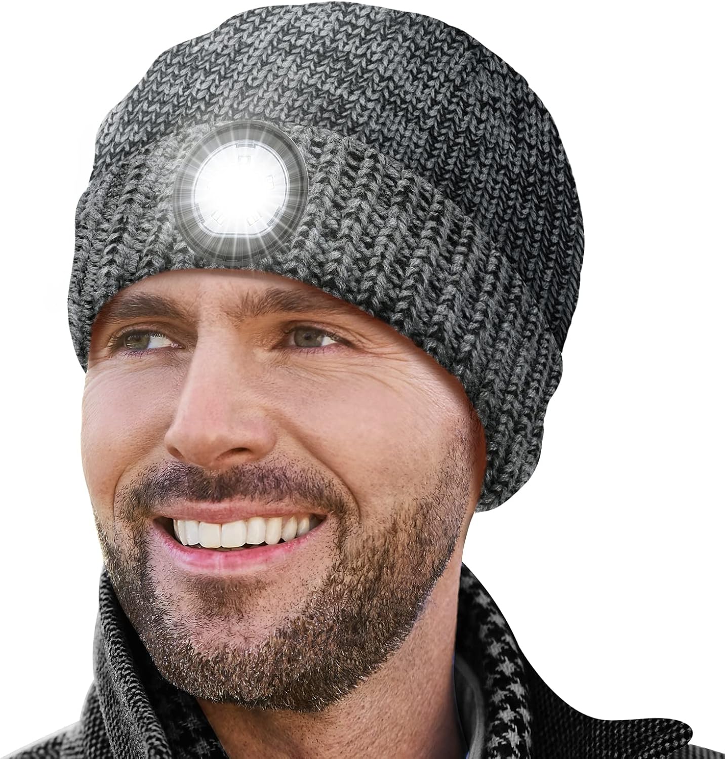 LED Beanie Hat with Lights, Valentines 