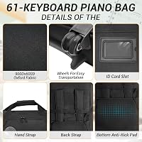 Amazon.com: XIDIHF 73/76 Key Keyboard Case with Wheels