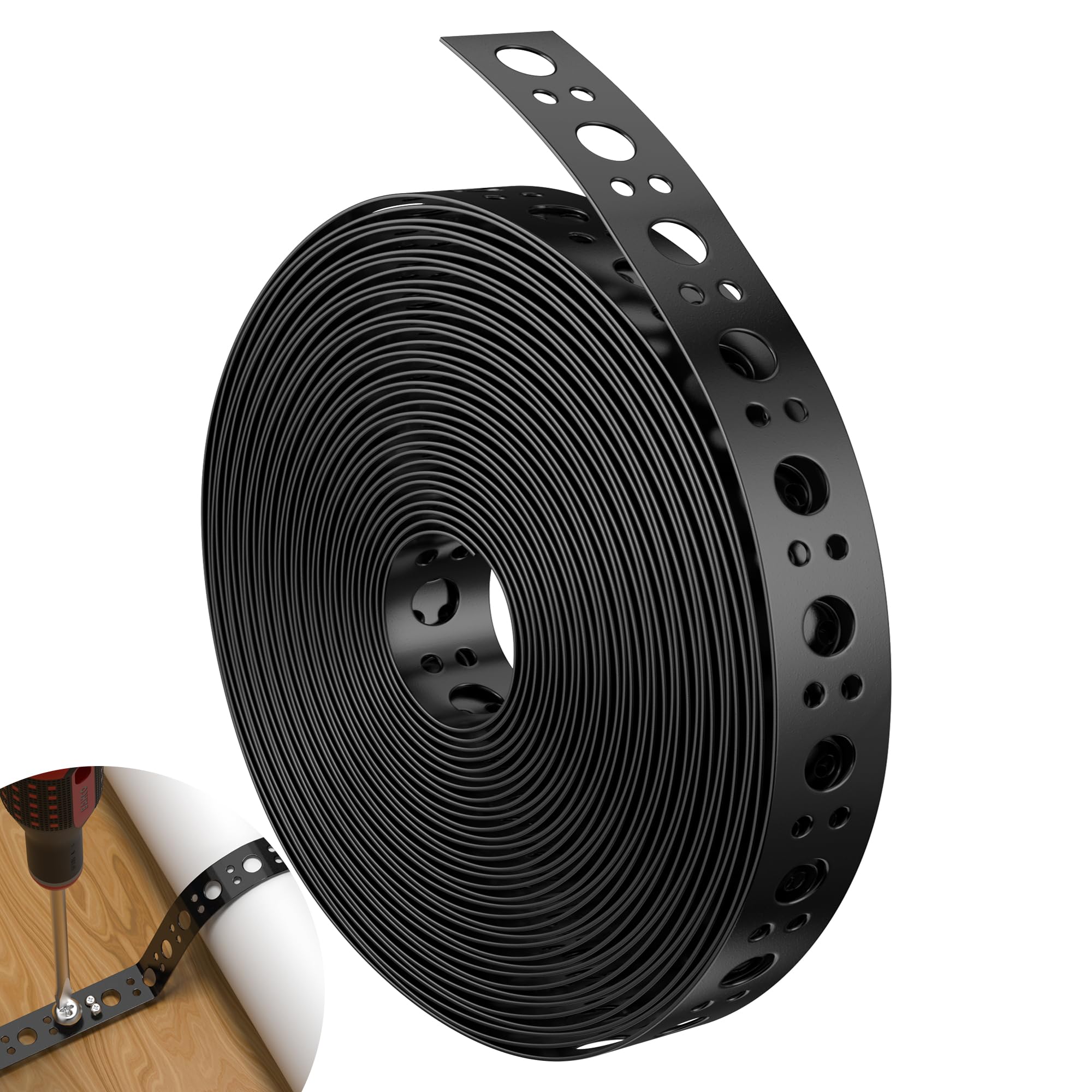 Roll Galvanized Carbon Steel Straight Holes Perforated Banding Bracing Strapping For Fixing - View #11