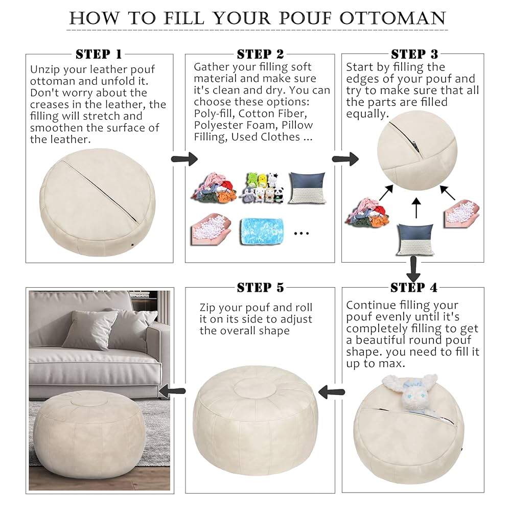 What Do I Fill My Moroccan Pouf With: Ultimate Filling Guide