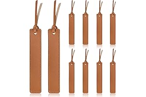 10 Exquisite Leather Bookmarks: Enhance Your Reading Experience