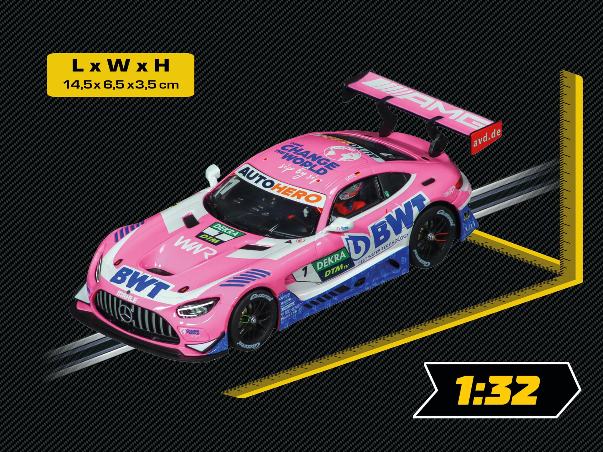 Amazon.com: Carrera 27735 Mercedes-AMG GT3 Evo Mercedes-AMG