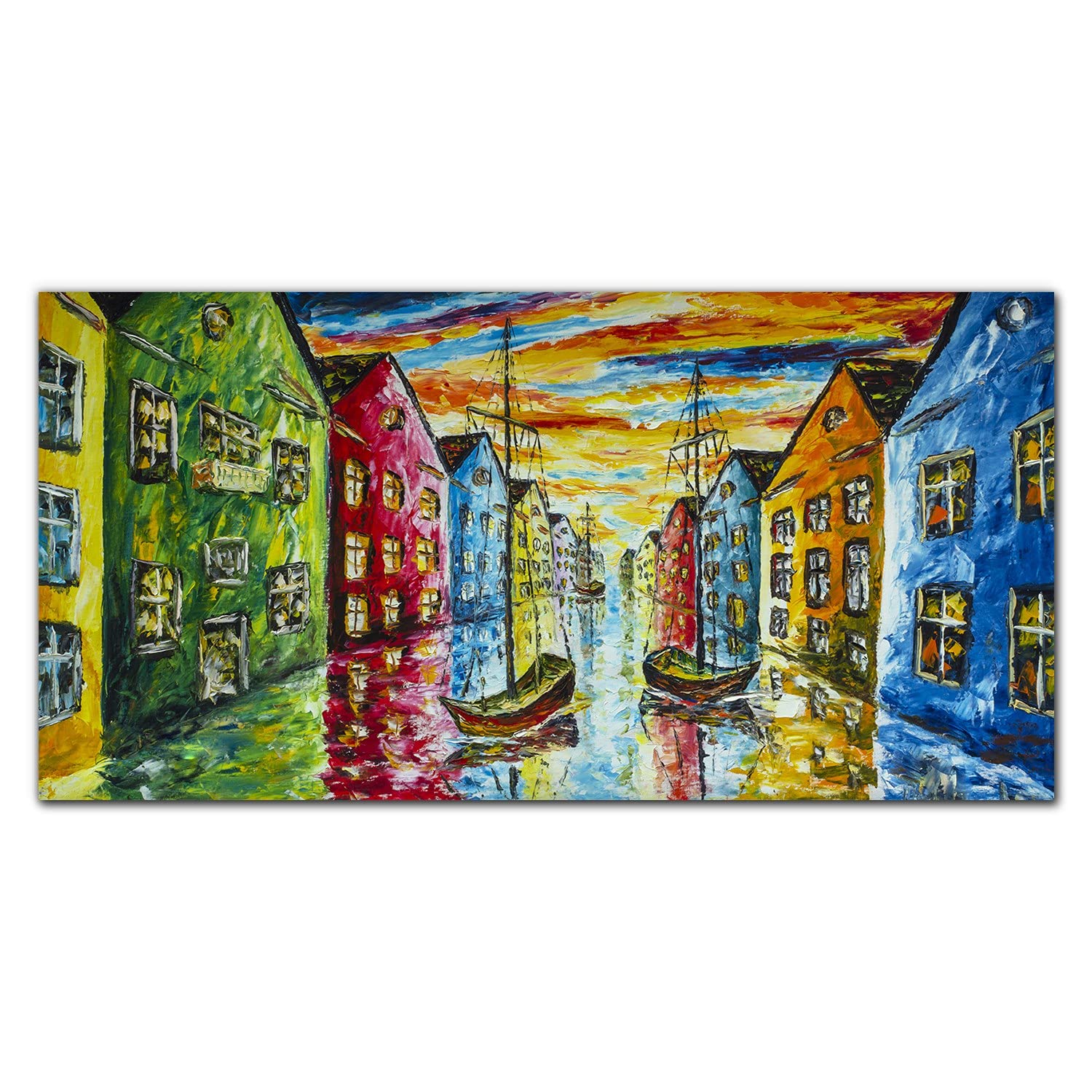 Crédence de cuisine en verre trempé Coloray panneau protection murale adhésive 100x50