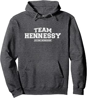 Team Hennessy | Proud Family Surname, Last Name Gift Pullover Hoodie