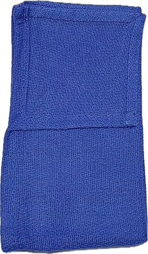 Miniatura 3 de GD Blue Huck - Toallas quirúrgicas de limpieza de algodón de baja pelusa, súper absorbentes, 16 x 24 pulgadas