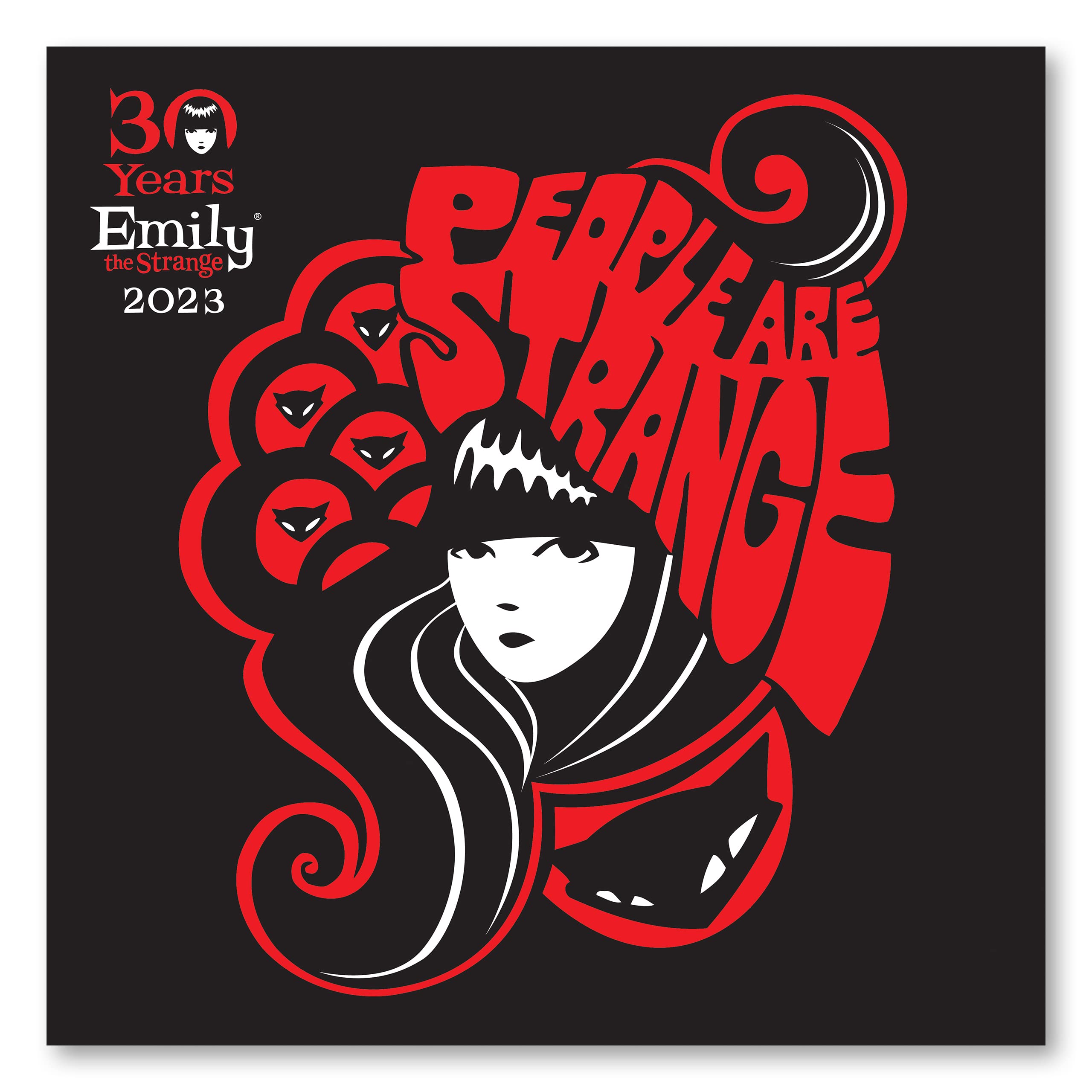 【新品未開封】Emily the Strange トランプ Amazon.co.jp: 2023 Emily The Strange Monthly Wall Calendar