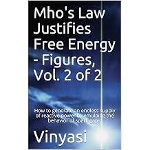 Mho's Law Justifies Free Energy - Figures, Vol. 2 of 2 How to generate an endless supply of reactive power by emulating the behavior of spark gaps.