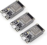 ELEGOO ESP-32 Development Board 3PCS USB C, 2.4GHz Dual Mode WiFi+Bluetooth Dual Core Microcontroller for Arduino IDE, Support MicroPython, NodeMCU, AP/STA/AP+STA, CP2102 Chip - 1