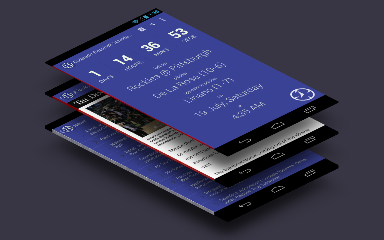 Colorado Baseball Schedule Amazon Appstore For Android Colorado Baseball Schedule Amazon Appstore For Android