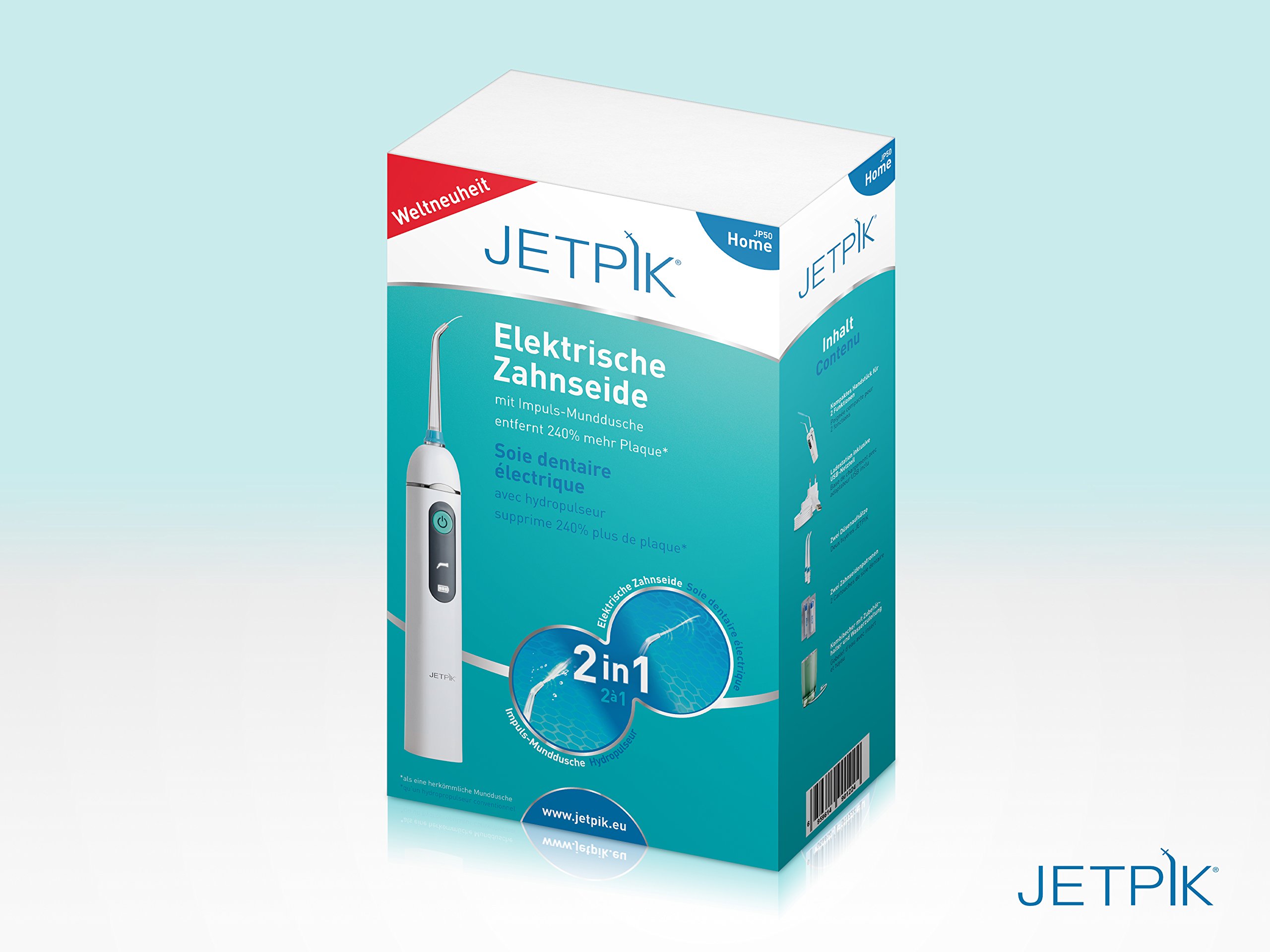 JETPIK JA05-117-04 JP50 Home 2 in 1: Elektrische Munddusche