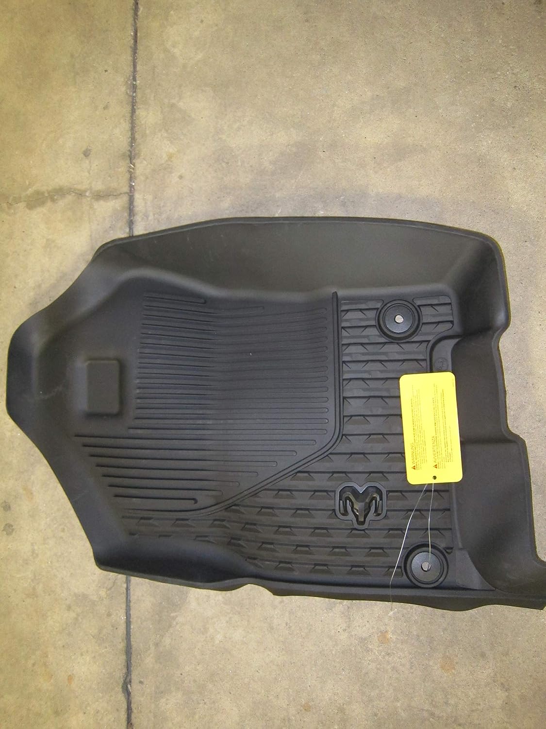 Mopar 2019 Dodge Ram DT Crew Cab Black All Weather Slush Mats Floor Liner OEM