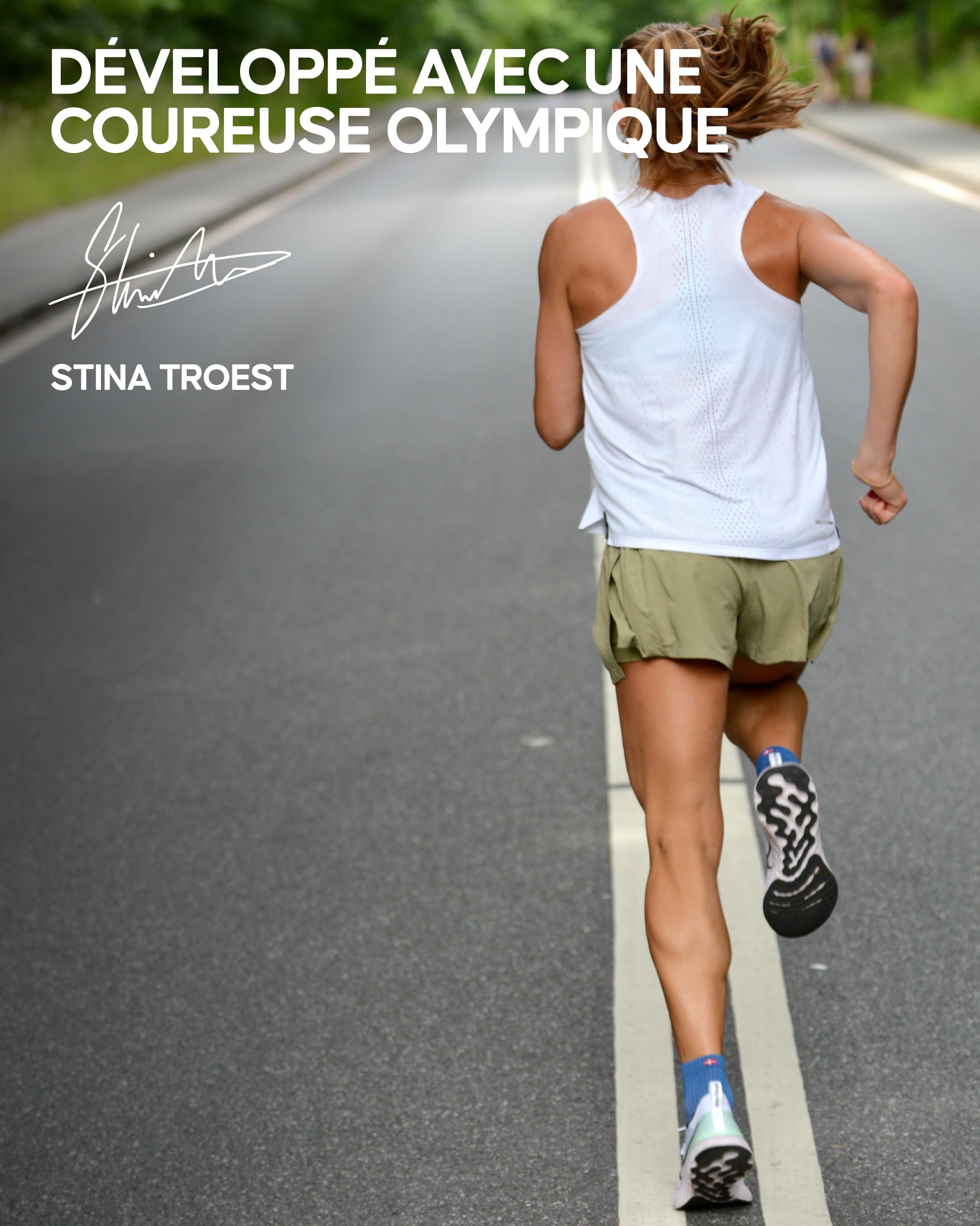 DANISH ENDURANCE Chaussettes de Course avec un Ajustement Précis, Légères et Respirantes, pour le Gym et les Entraînements, Unisexes, pour Hommes et Femmes, Lot de 3 ou 5