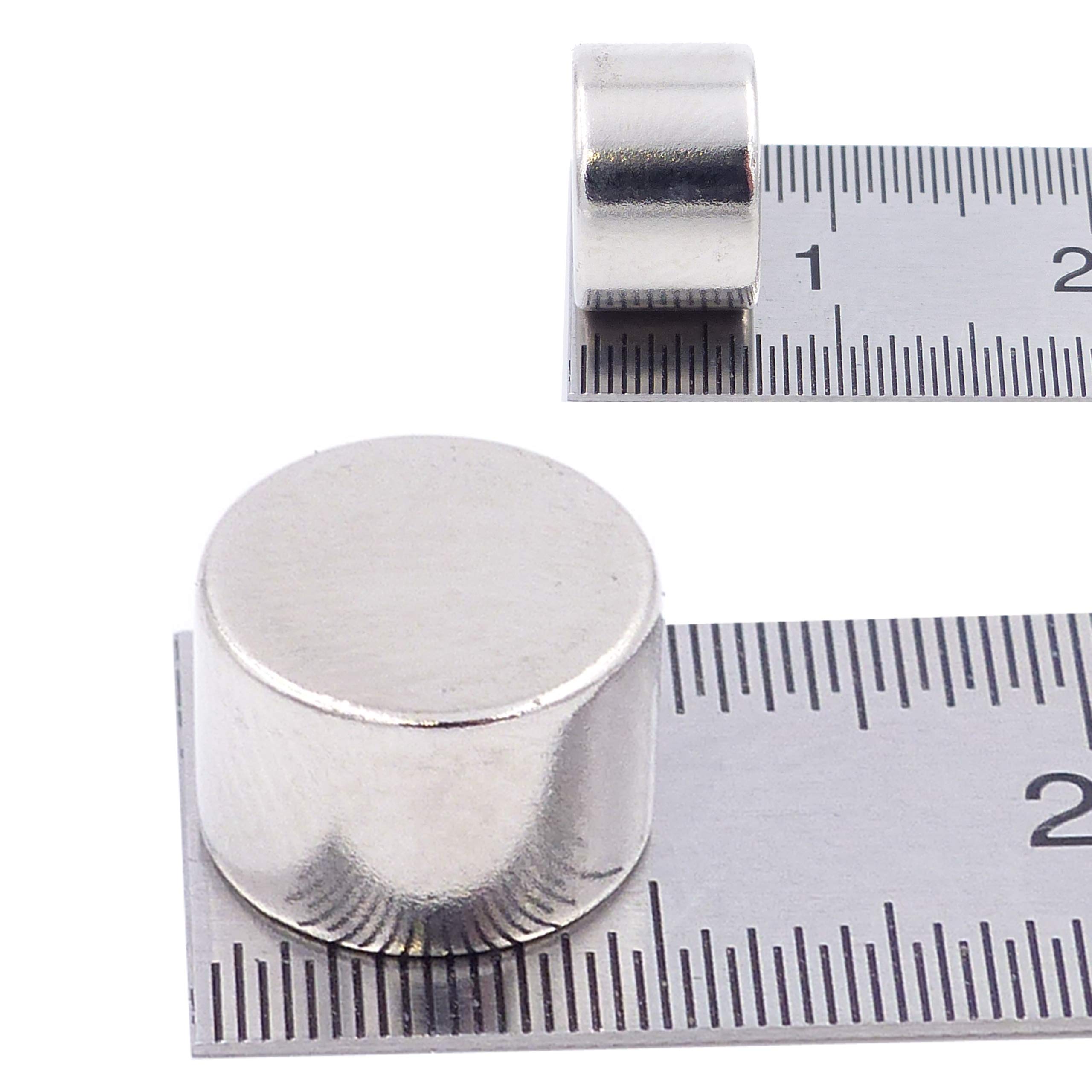 Brudazon | 10 Mini Magneti Dischi Da 2x1mm | Grado Magnetico N52