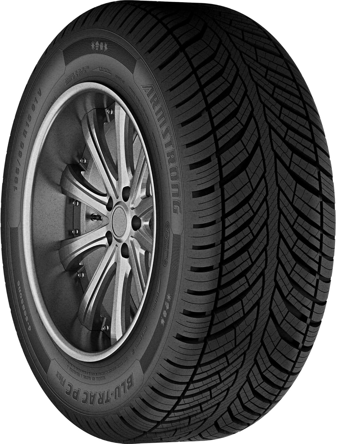 Armstrong Blu-Trac PC Flex All-Weather Passenger Car High Performance Radial Tire-235/45R17 235/45ZR17 235/45/17 235/45-17 97W Load Range XL 4-Ply BSW Black Side Wall UTQG 320AA