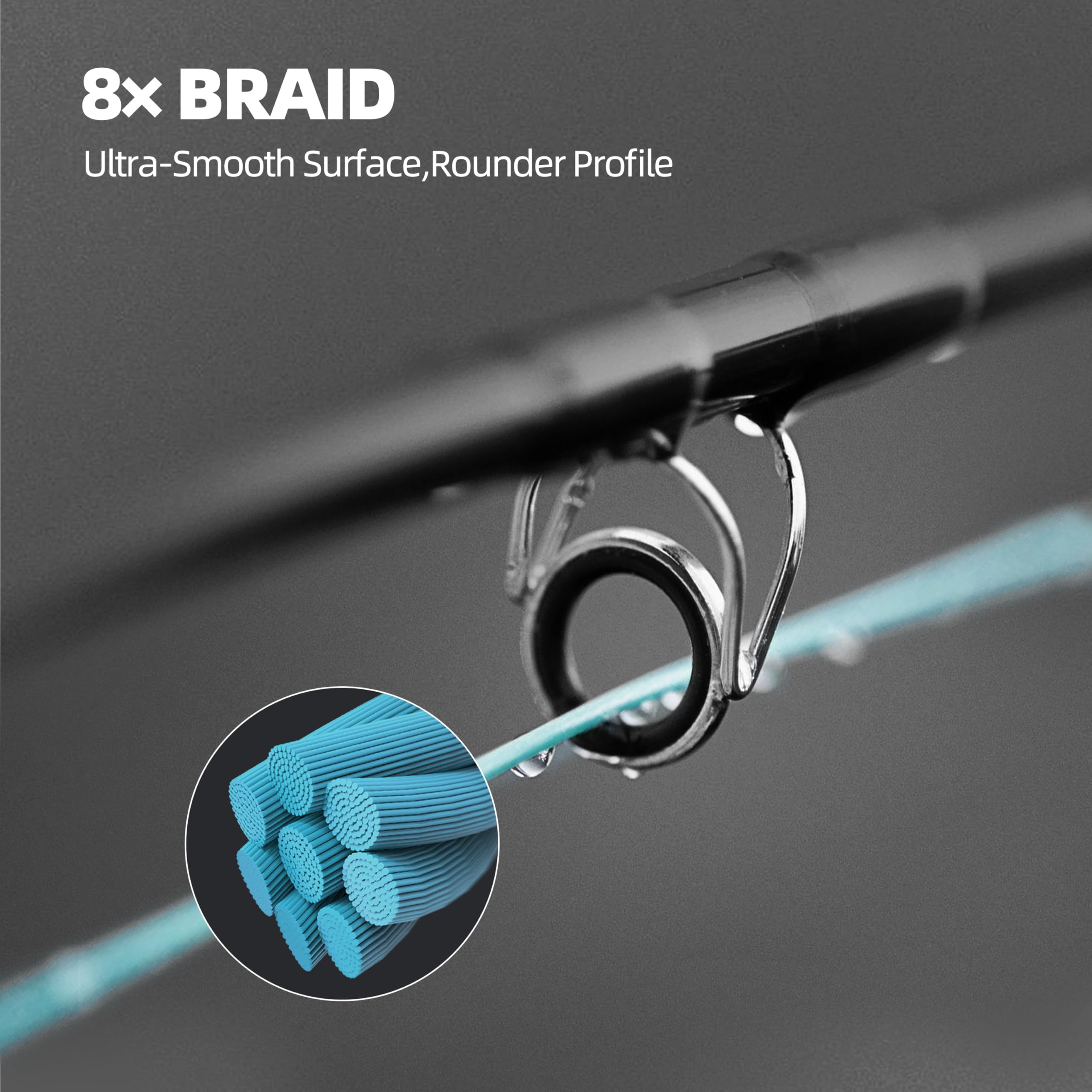 RUNCL Camouflage Braided Fishing Line
