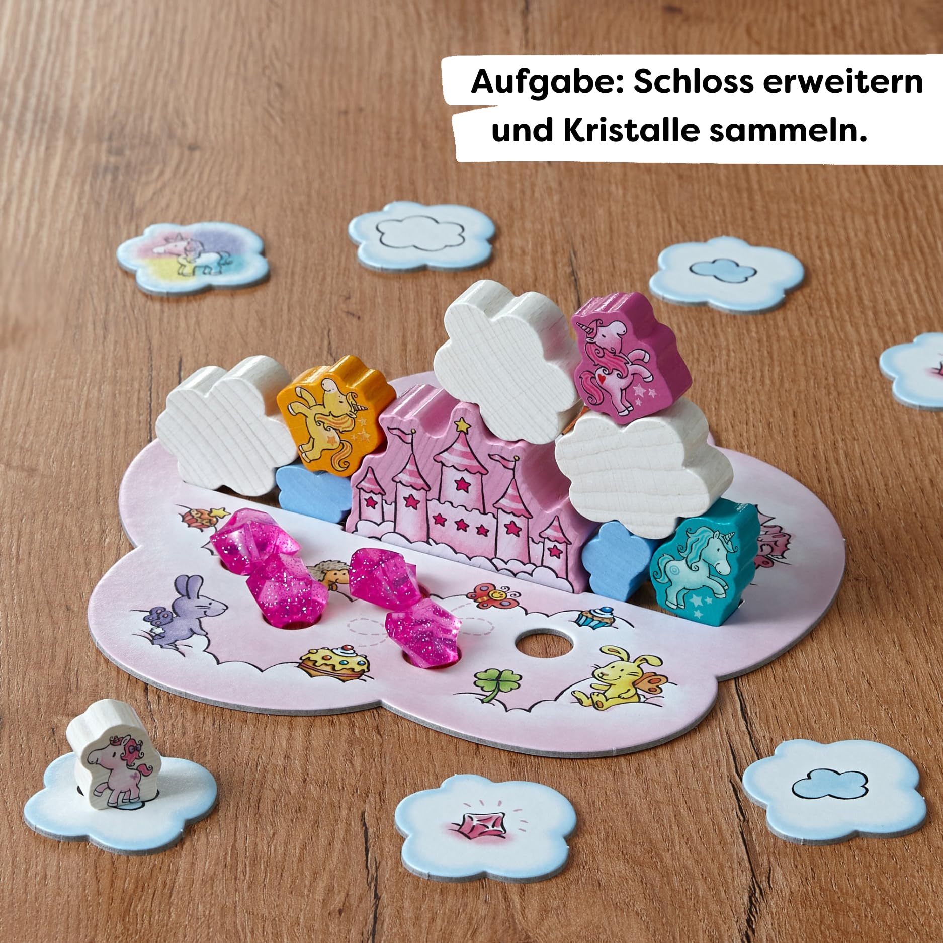 Einhorn Glitzerglück - Wolkenstapelei