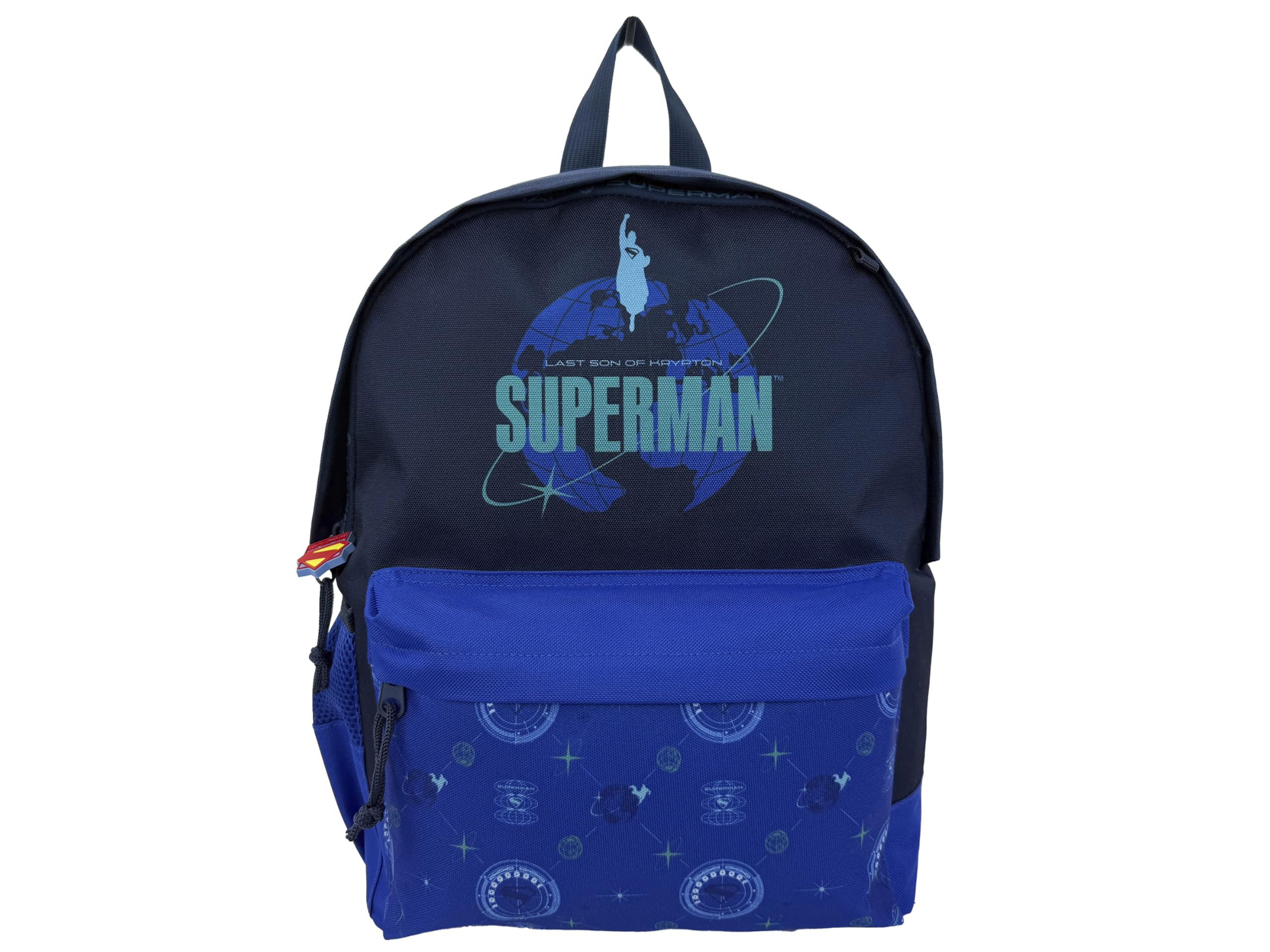 CYPBRANDS Superman, Backpack, School Backpack, Bags, Blue Official Product, blue, Medium