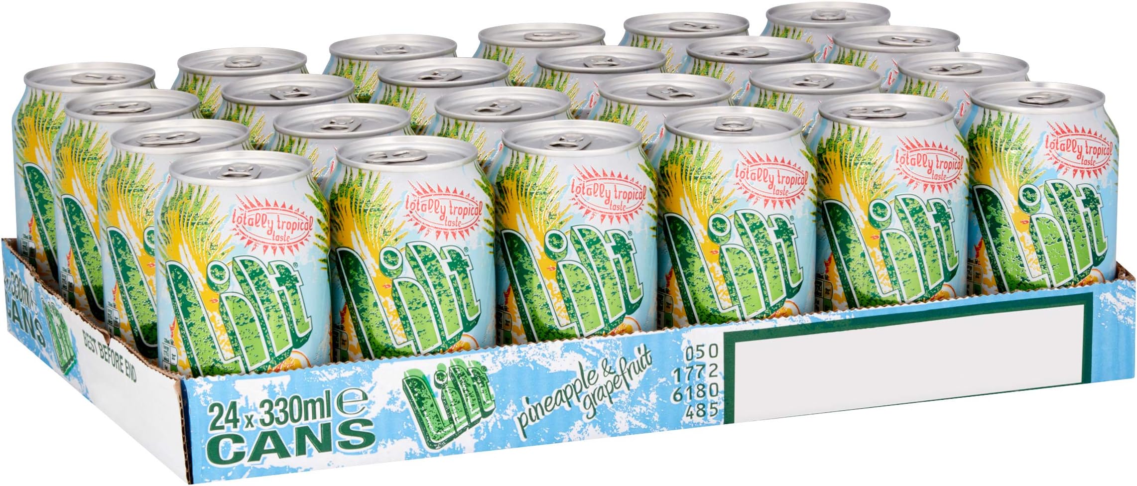 Lilt Pineapple and Grapefruit Drink 330 Ml (pack Of 24)