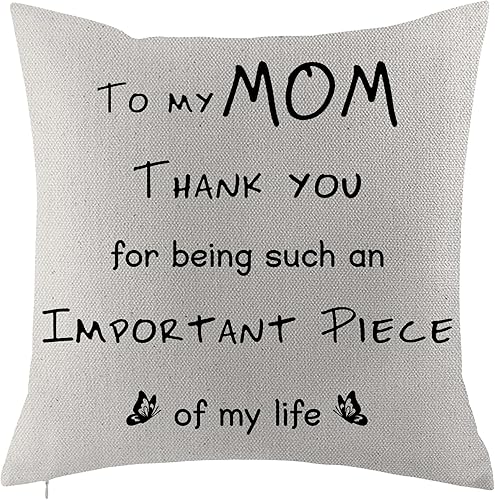 Regalos de cumpleaños para mamá, fundas de almohada, regalo de bendición para mamá, regalo de recordatorio de mamá, regalo de cumpleaños para
