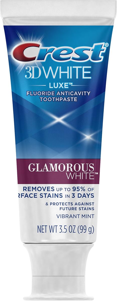 Crest Toothpaste 3D White Glamorous approx. 100 ml Twin Pack
