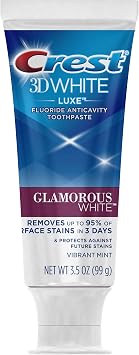 Crest Toothpaste 3D White Glamorous approx. 100 ml Twin Pack
