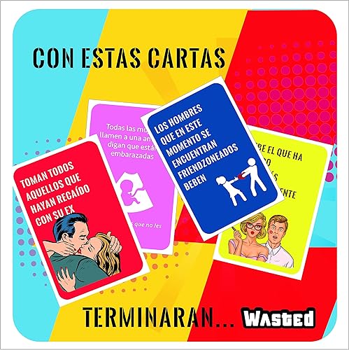 Miniatura 5 de Wasted - The Party Game by Happy Ending Games - Tarjetas de juego - Juego de mesa de desafíos versión en español