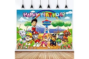 Paw Patrol Birthday Banner Boy